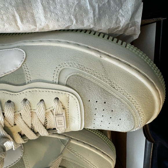 Nike Air Force 1 pistachio shadow Sneakers - White and Green - Picture 5 of 8